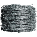 Razor barbed mesh fence