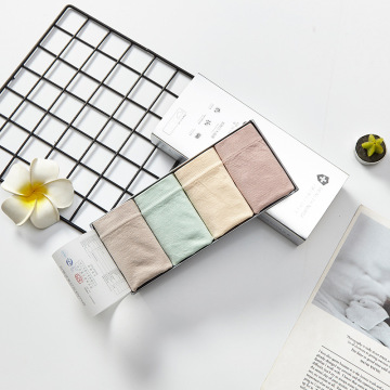 Seamless Breathable Boxed Graphene Ladies Underwear 4-Piece Set