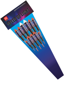 Assorted Rockets 3-- Speed of Light Fireworks-