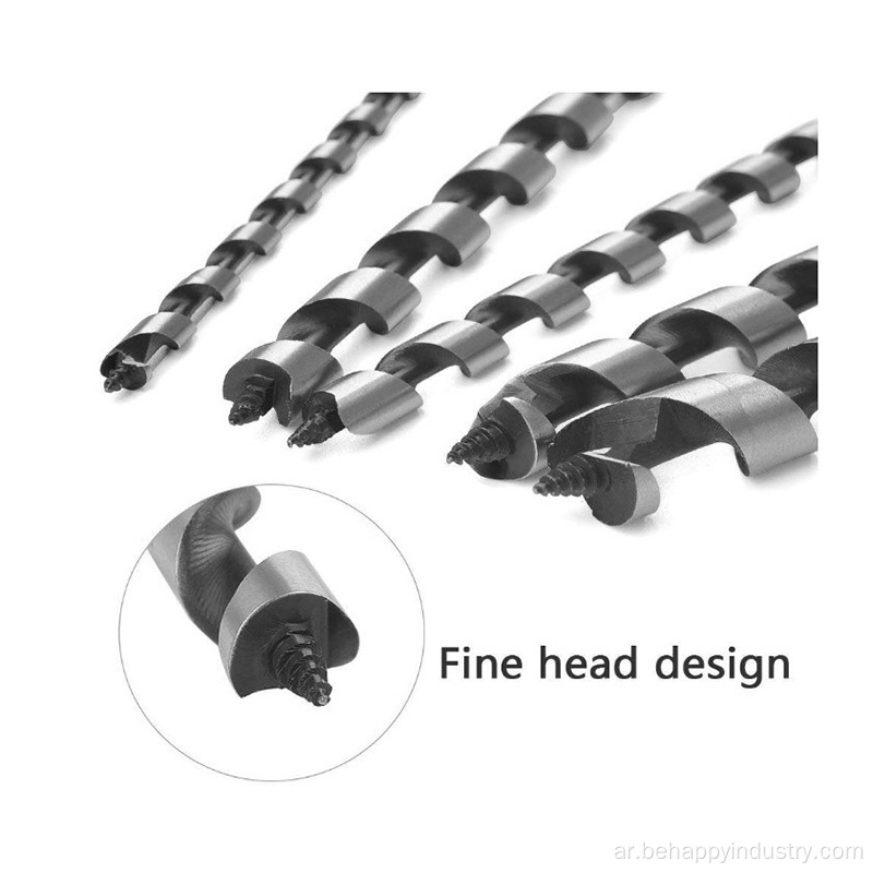 5pcs Hex Shank Brad Point Augers بتات الحفر