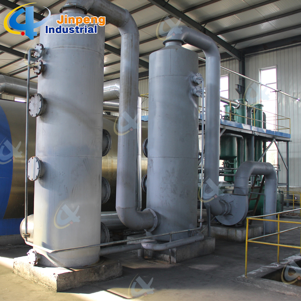 Plastic Recycling System Pyrolysis Fuel