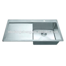 kitchen sink,undermount sink, kitchen sink with drainer board