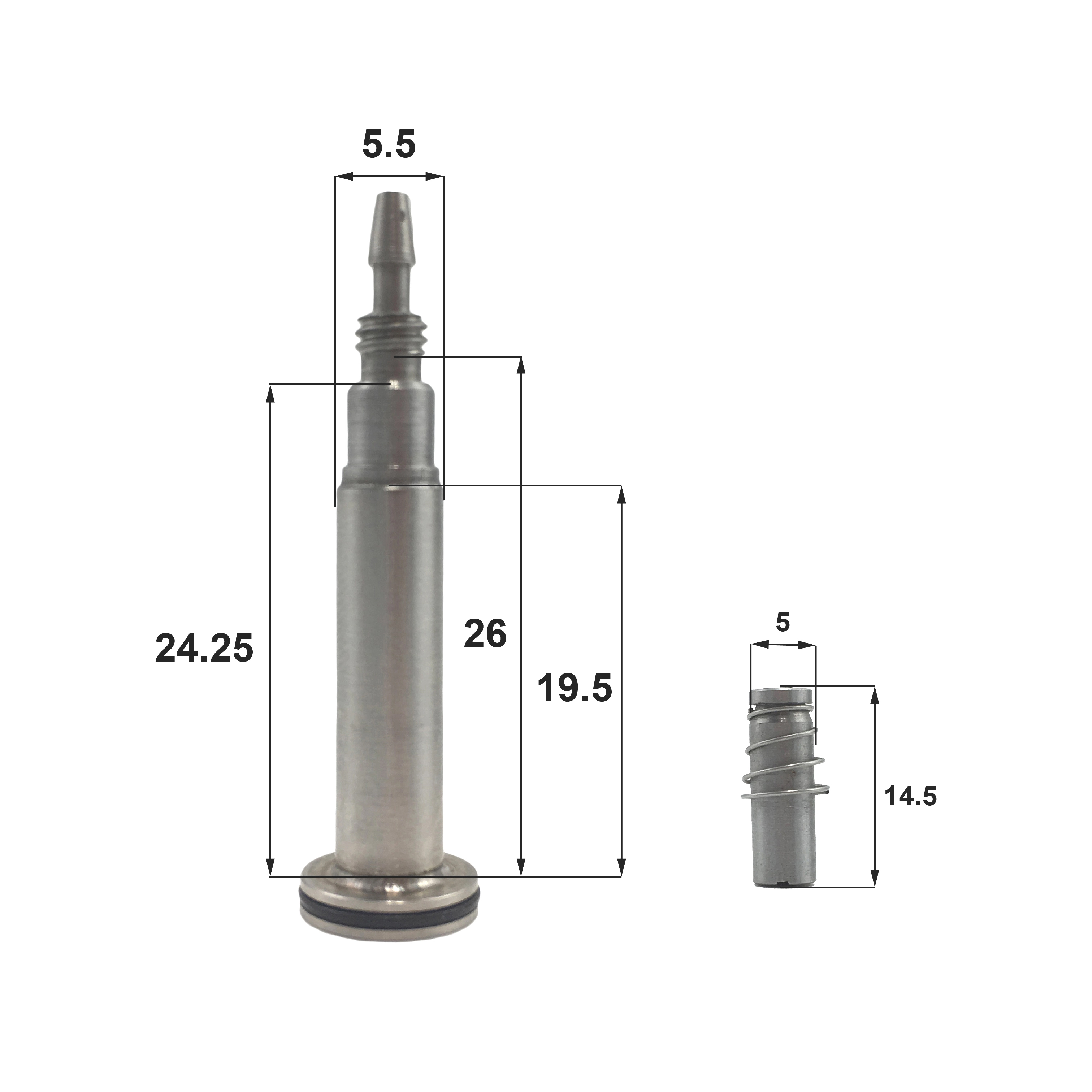 Dimension of BAPC305520001 Armature Assembly: