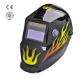 Solar auto-darkening welding mask