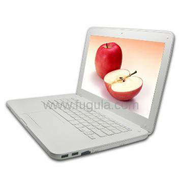 13.3inch slim LED notebook laptops DUAL Core with DVD ROM