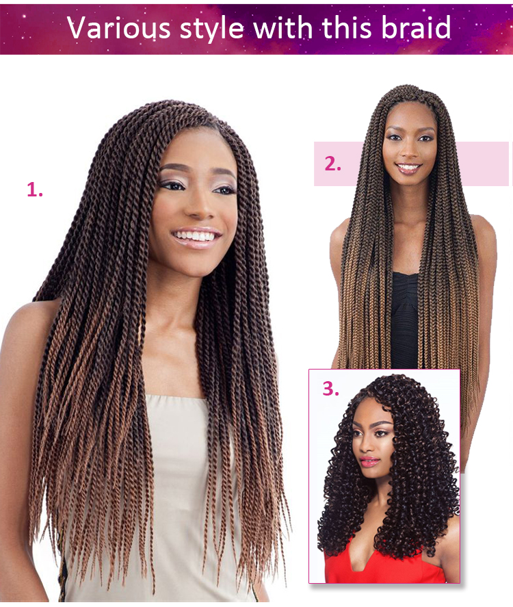 Julianna Private Label Hot Water Setting Synthetic Yaki Perm Ombre Braids Ez Pre Stretched Yaki Braiding Hair