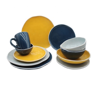 Luxury Crockery glazed stoneware dinnerware set