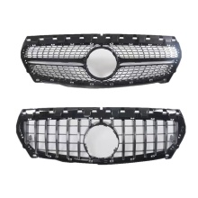 Front Diamond Silver Grille for Mercedes CLA/CLA-Class W117