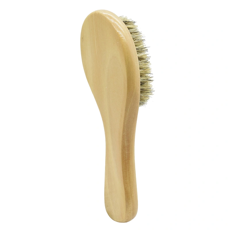 Wholesale Makeup Brushes Wood Handle Beard Brush
