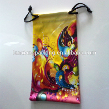 Customized Drawstring Printing 3d Glasses Bag,3d Sublimation Drawstring Bag