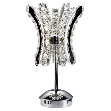 fancy table light modern crystal reading lamp