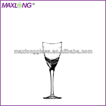 Handmade Cordial Glass with Cutting