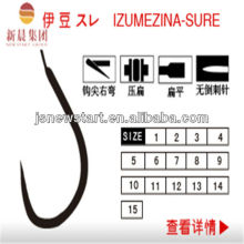 ( IZUMEZINA-SURE) high carbon steel Japanese technological fishing hook