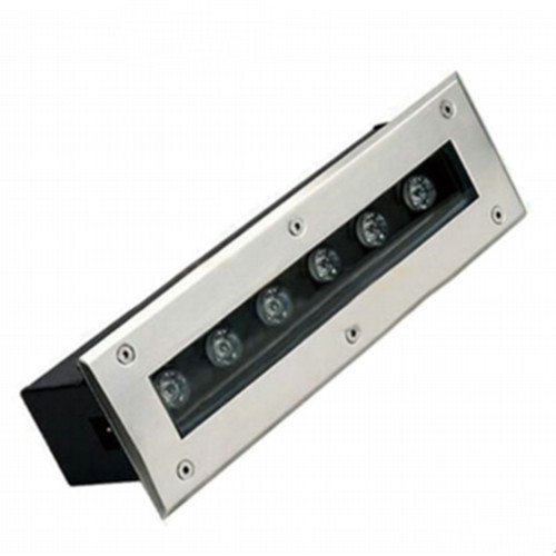 LEDER Lineair Zwart 6W LED Inbouwlamp