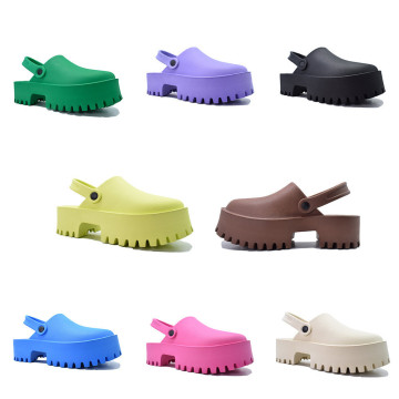 lady platform EVA outdoor slides slippers sandals