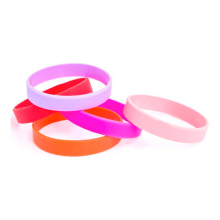 Customizable Silicon Band Wristbands - China Silicone Rubber Bracelets