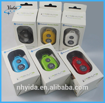 colorful smart wireless remote control bluetooth self-timer