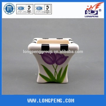 Hot sale dolomite handpainted ceramic flower pot,flower pots & planters