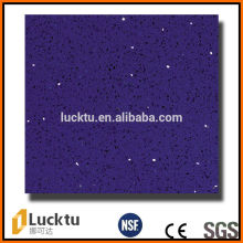 Star blue artificial quartz slab countertop top