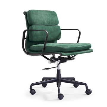 Green Mid Back Visitor Executive Swivel Office Chair