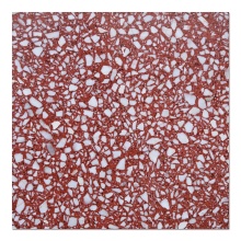 Polished Red Terrazzo Tiles Price for Samistone Terrazzo Block Flooring