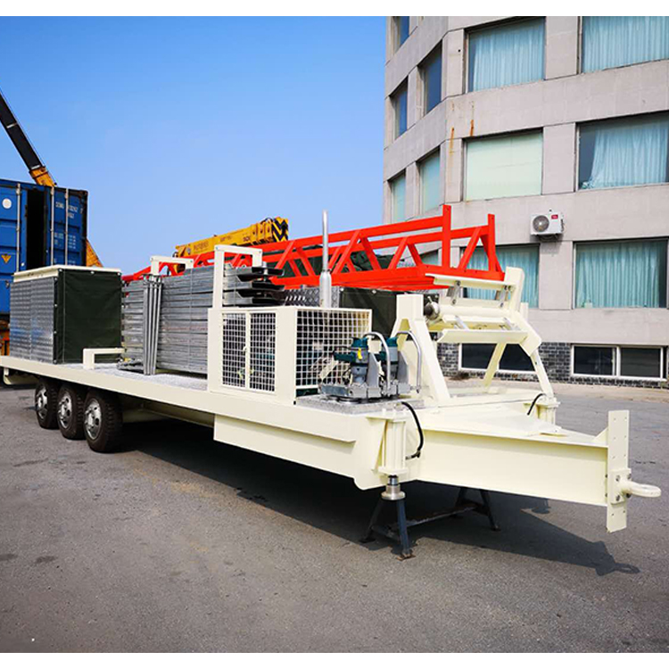 Large Span metal curve Mobile Arch Roof Forming Machine