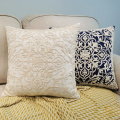 Rope Embroidery Cushion Cover Home Decoration Cotton