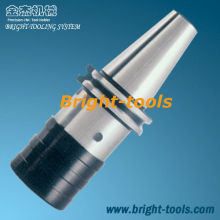 Quick change tapping chucks with length compensation on compression and expansion