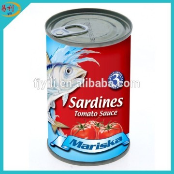 Competitive Price 155G canned sardine pilchards Canned Sardine In Brine