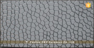 Decorative Floor Tile, Silver Colour Ceramic Floor Tile