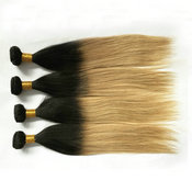 Factory direct sale natural indian remy straight hair weave mongolian malaysian closures T1b30
