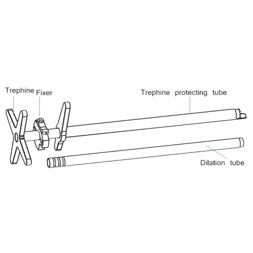 Retraktor Tulang Belakang Oberhill Laminectomy