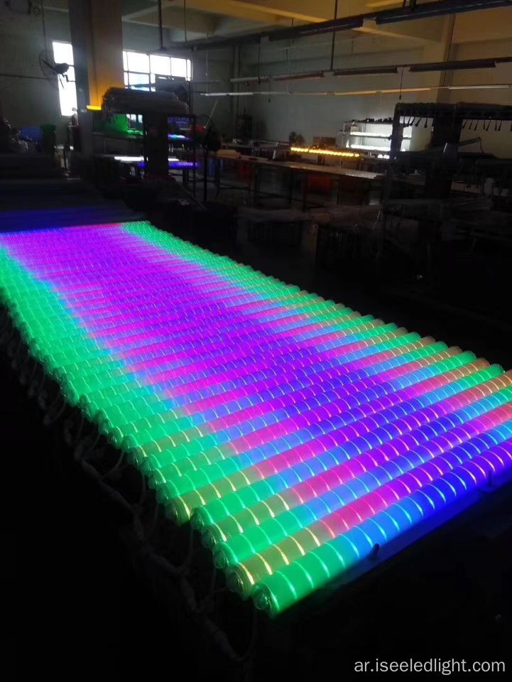 شبه شفاف RGB 5050 48LED أنبوب