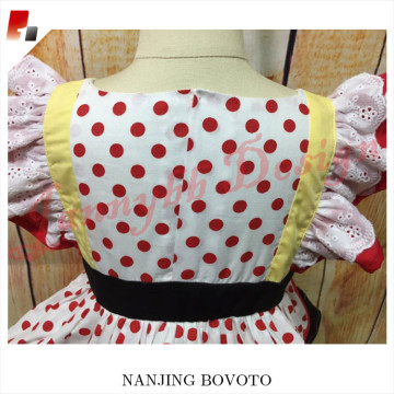 lovely cute girls fancy red polka dots