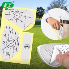 Hitting Point Analysis Stickers for Golf Training Aid