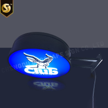 Double-sided led light box wall-Mounted acrylic sign board