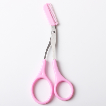 New Style Eyebrow Scissors with Comb - Beauty Scissors for Precision Grooming
