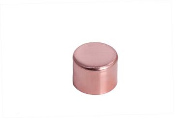 Refrigeration copper fitting end cap