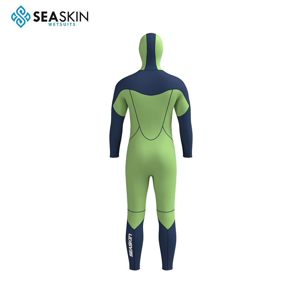 Seaskin por atacado Jako Neoprene masculino Merta de mergulho com capuz