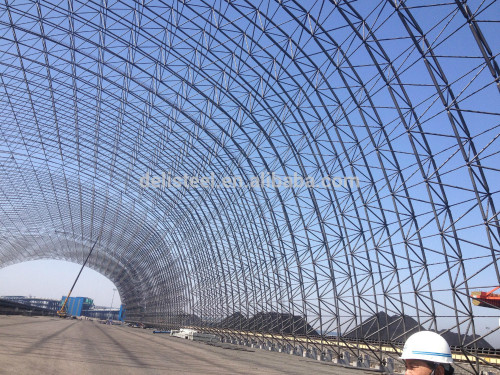 coal wharf steel grid structure