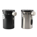 Airtight Coffee Canister Built-in CO2 Gas Vent Valve