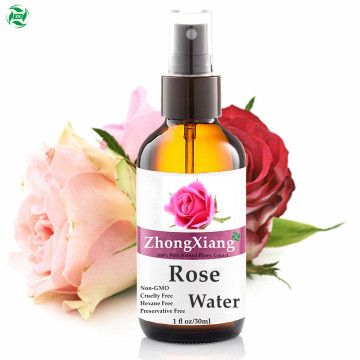 Skincare Damas Rose Water OEM Cosmétiques Matières premières