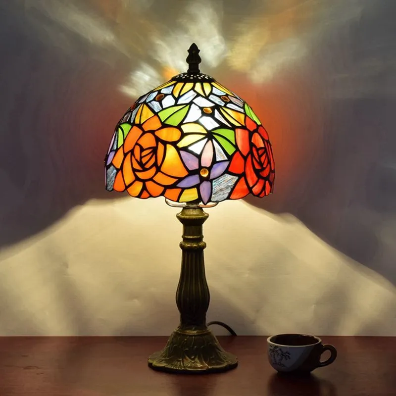 Elegant Glass Table Lamp for Bedroom and Living Room