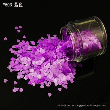 China Fluoreszierende Leuchtende Effekt Glitter Pailletten Neon Glow Liebesherz Pailletten Gluhende Glitzerplattchen Fur Die Nagelkunst Hersteller