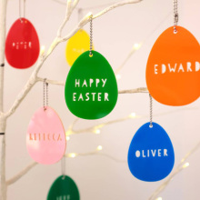 Decorative Hanging Acrylic Easter Eggs