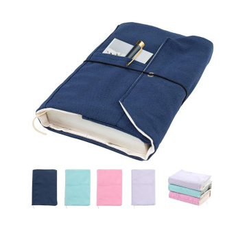Washable Book Protector Sleeve for Paperbacks - Extra Pocket Book Lover Gift