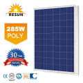 285W solar panel for on grid solar system