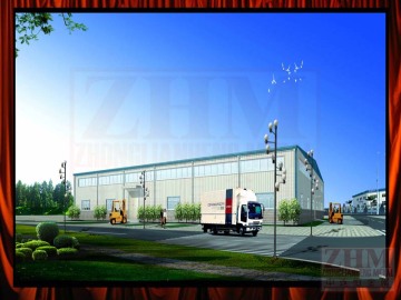 China supplier steel structure gymnasium design