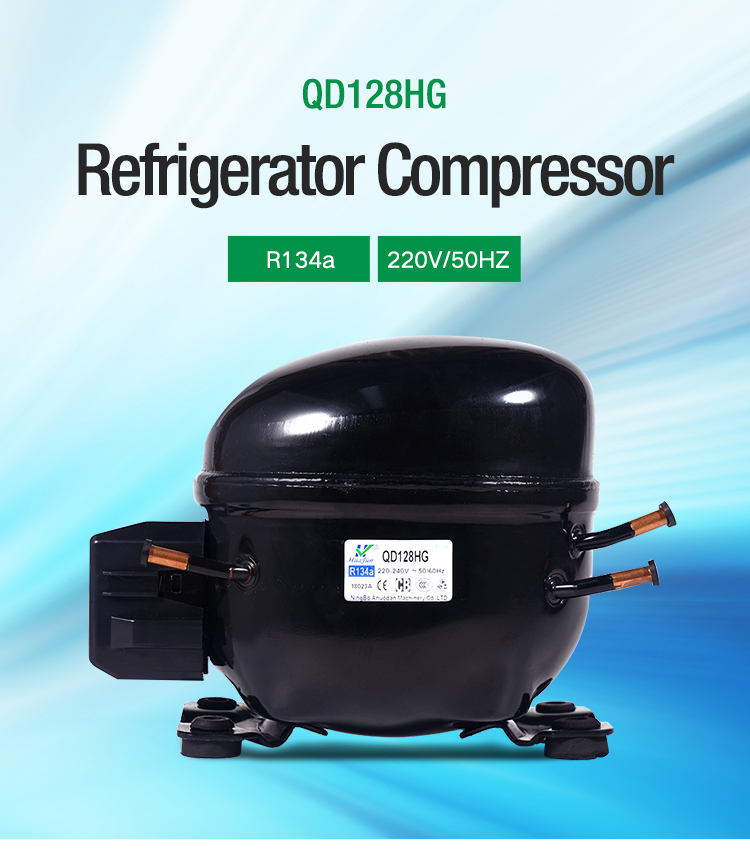 HUAJUN Excellent Quality R134a Air-Conditioning Mini Refrigeration Compressor 3/8 Hp For Restaurant Hotels Energy & Mining Using