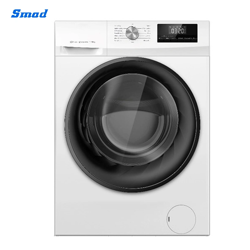 Smad OEM Front Loading Clothes Automatic Cheap Washing Machines for Home